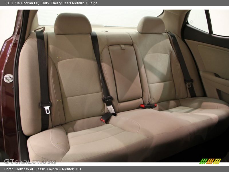 Dark Cherry Pearl Metallic / Beige 2013 Kia Optima LX