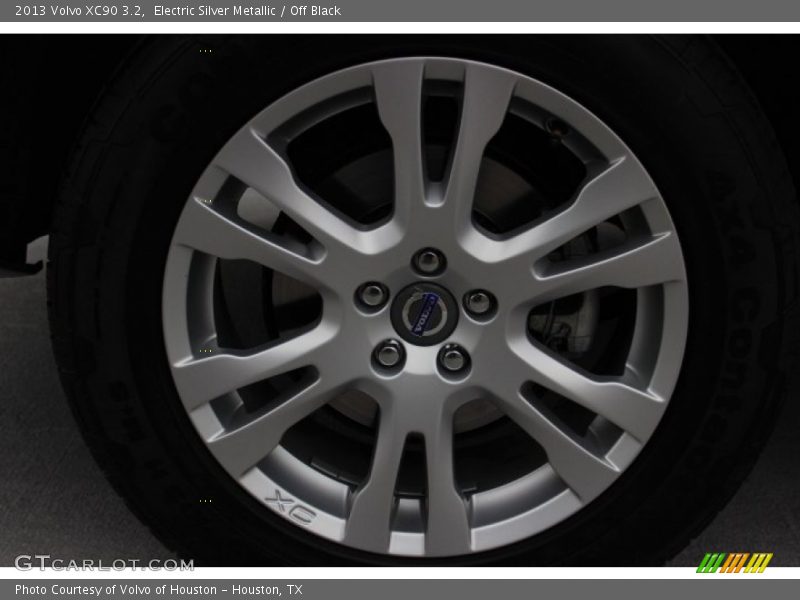 Electric Silver Metallic / Off Black 2013 Volvo XC90 3.2