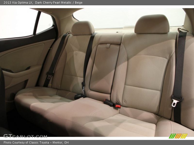 Dark Cherry Pearl Metallic / Beige 2013 Kia Optima LX