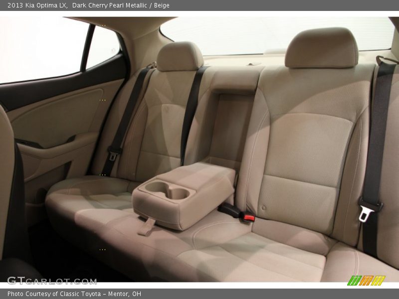 Dark Cherry Pearl Metallic / Beige 2013 Kia Optima LX