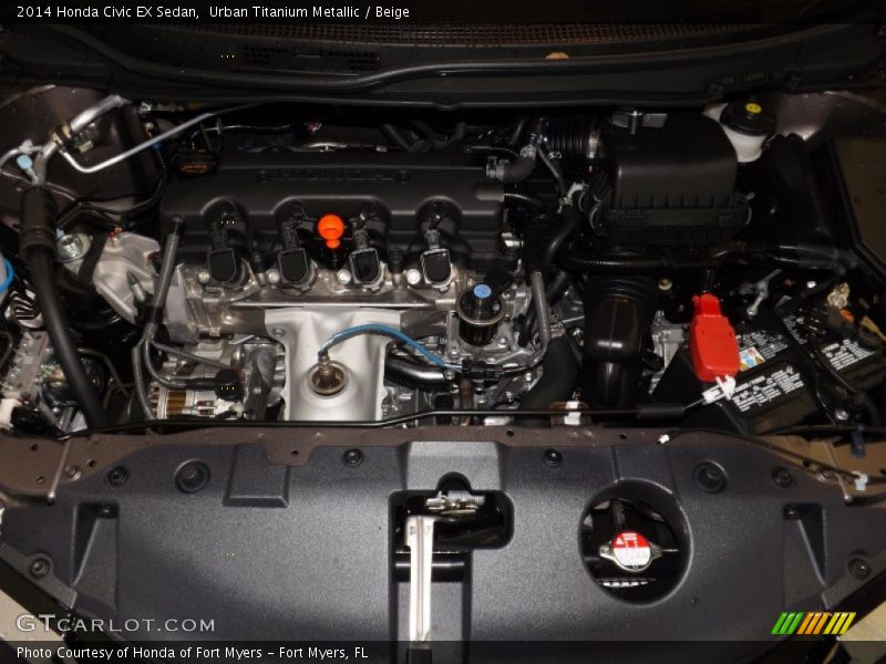  2014 Civic EX Sedan Engine - 1.8 Liter SOHC 16-Valve i-VTEC 4 Cylinder