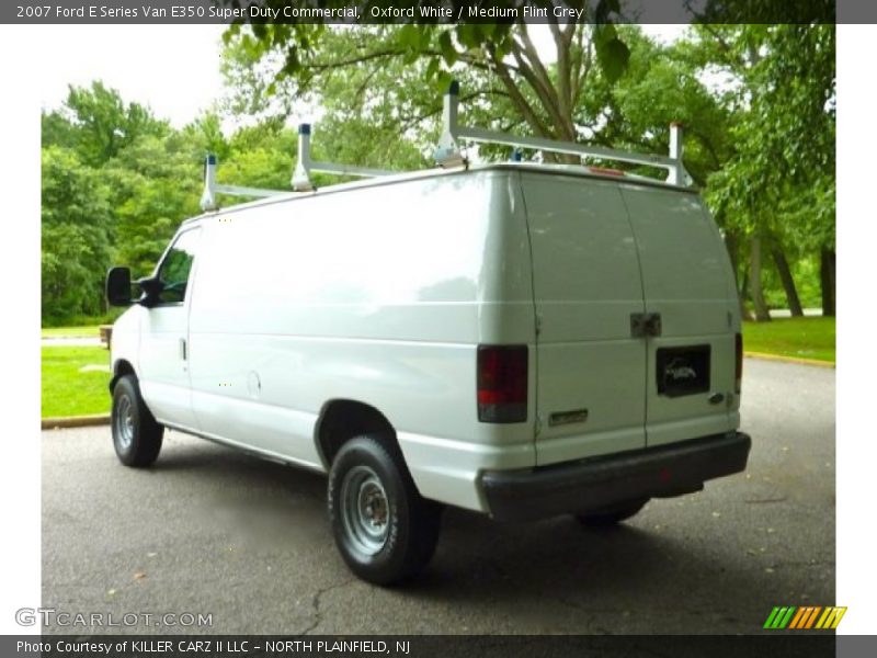Oxford White / Medium Flint Grey 2007 Ford E Series Van E350 Super Duty Commercial