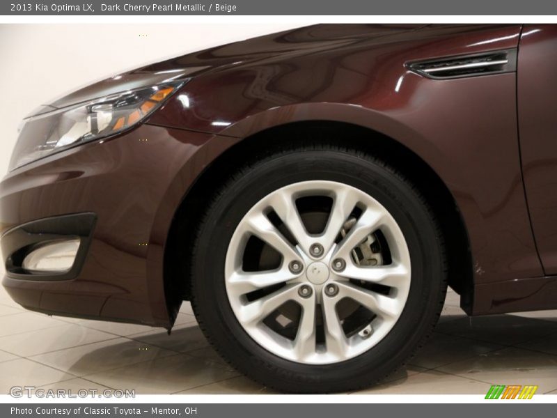 Dark Cherry Pearl Metallic / Beige 2013 Kia Optima LX