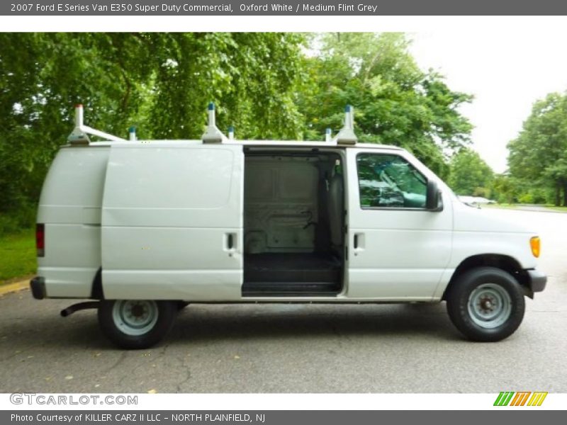 Oxford White / Medium Flint Grey 2007 Ford E Series Van E350 Super Duty Commercial