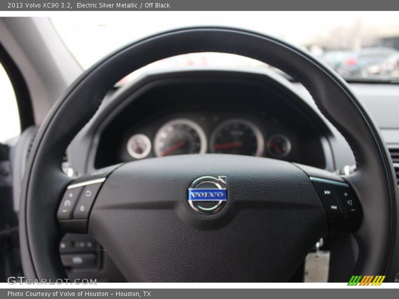 Electric Silver Metallic / Off Black 2013 Volvo XC90 3.2