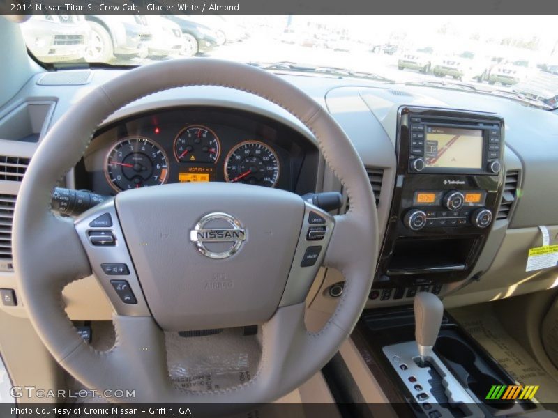  2014 Titan SL Crew Cab Steering Wheel