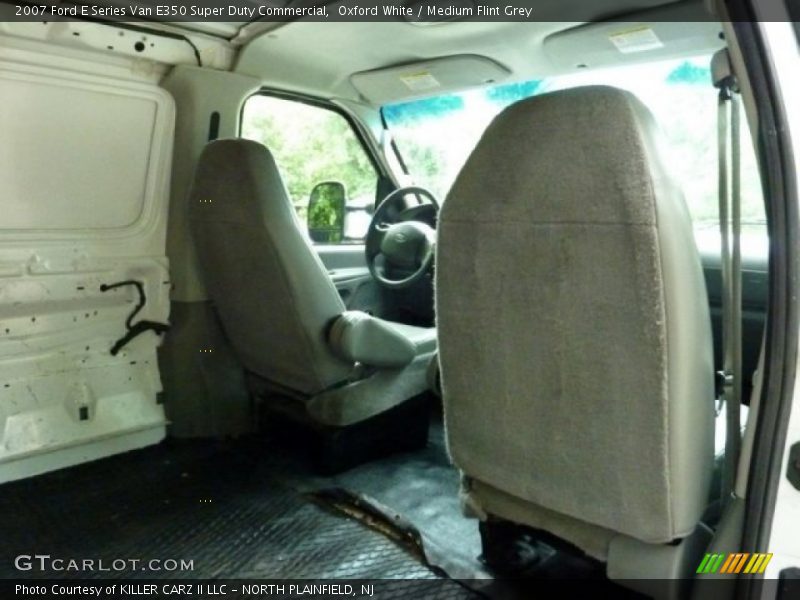 Oxford White / Medium Flint Grey 2007 Ford E Series Van E350 Super Duty Commercial