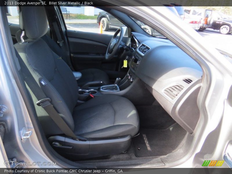 Billet Silver Metallic / Black 2013 Dodge Avenger SE