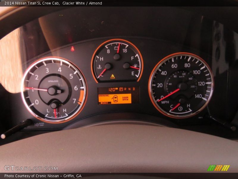 2014 Titan SL Crew Cab SL Crew Cab Gauges