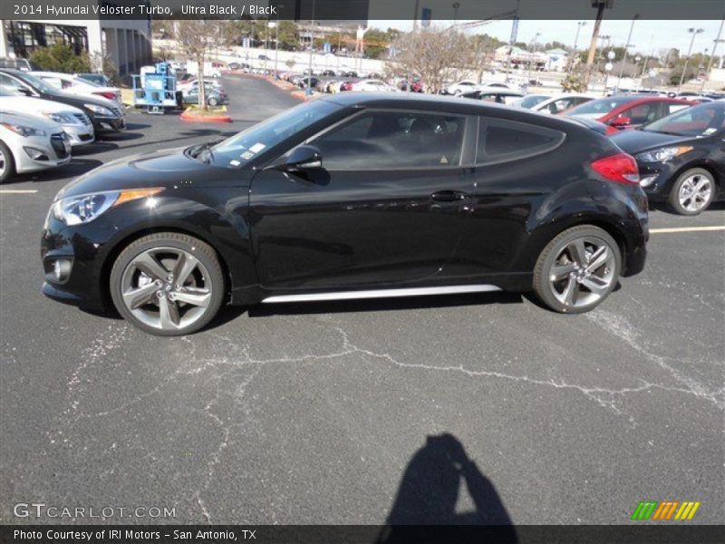 Ultra Black / Black 2014 Hyundai Veloster Turbo