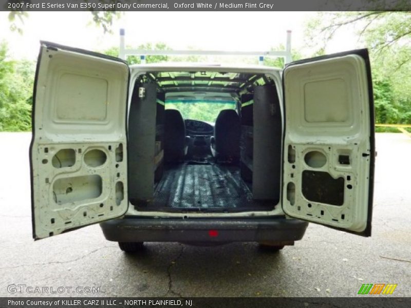 Oxford White / Medium Flint Grey 2007 Ford E Series Van E350 Super Duty Commercial