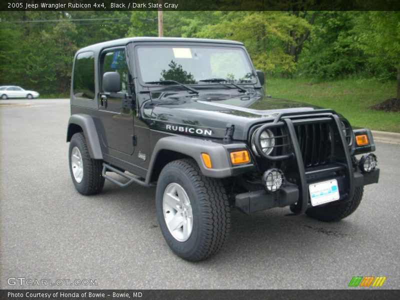 Black / Dark Slate Gray 2005 Jeep Wrangler Rubicon 4x4