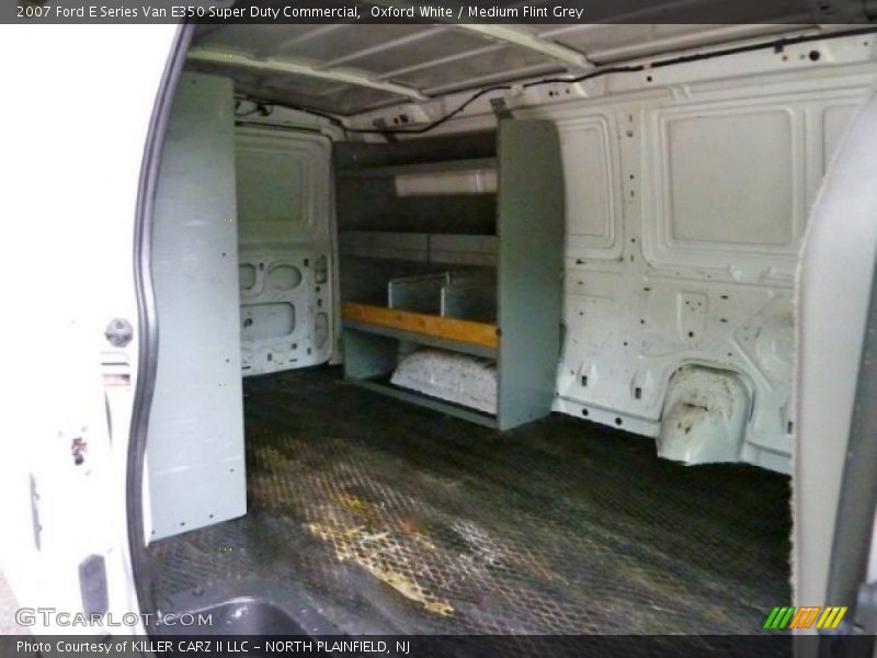 Oxford White / Medium Flint Grey 2007 Ford E Series Van E350 Super Duty Commercial