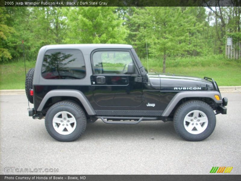 Black / Dark Slate Gray 2005 Jeep Wrangler Rubicon 4x4