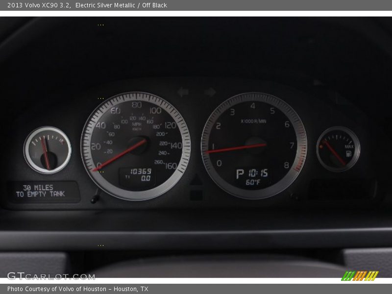 Electric Silver Metallic / Off Black 2013 Volvo XC90 3.2