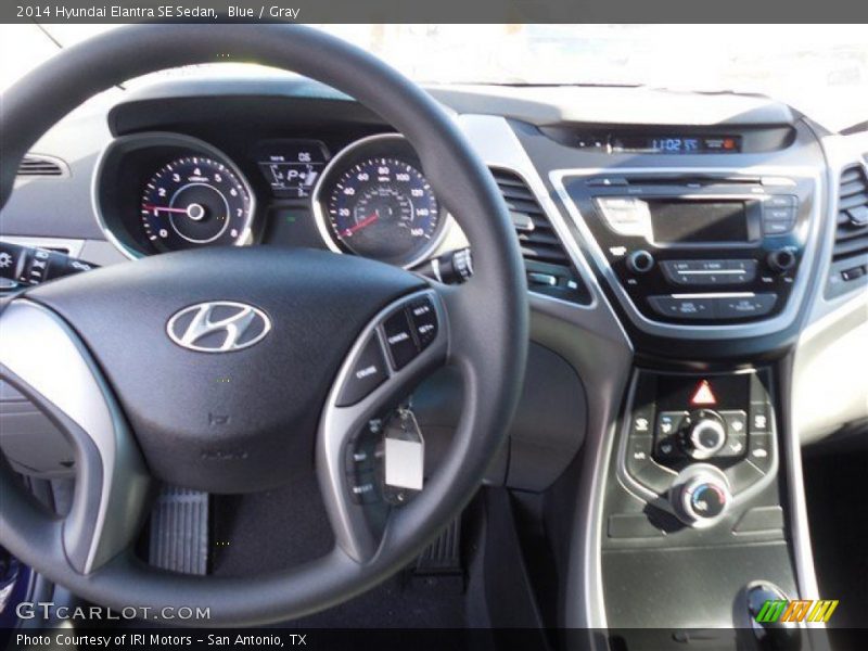 Blue / Gray 2014 Hyundai Elantra SE Sedan