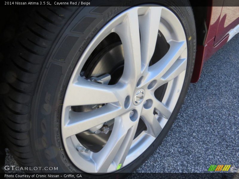  2014 Altima 3.5 SL Wheel