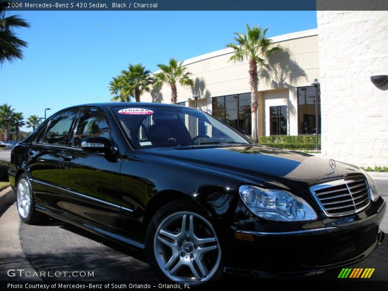 Black / Charcoal 2006 Mercedes-Benz S 430 Sedan