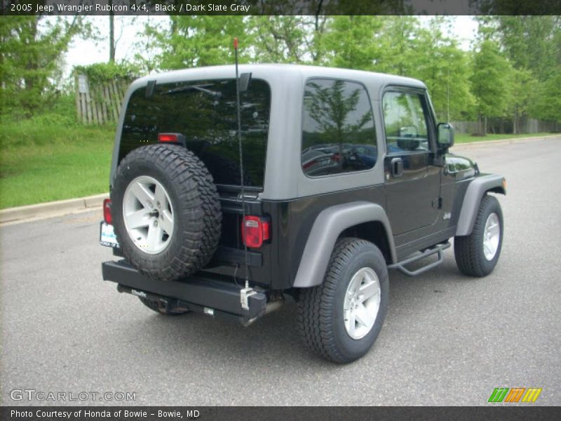 Black / Dark Slate Gray 2005 Jeep Wrangler Rubicon 4x4