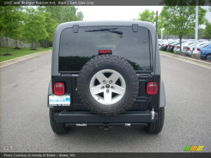 Black / Dark Slate Gray 2005 Jeep Wrangler Rubicon 4x4