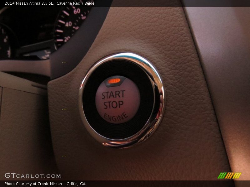 Cayenne Red / Beige 2014 Nissan Altima 3.5 SL