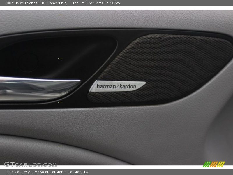 Titanium Silver Metallic / Grey 2004 BMW 3 Series 330i Convertible