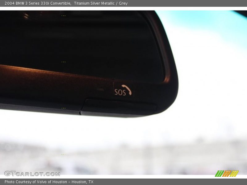 Titanium Silver Metallic / Grey 2004 BMW 3 Series 330i Convertible