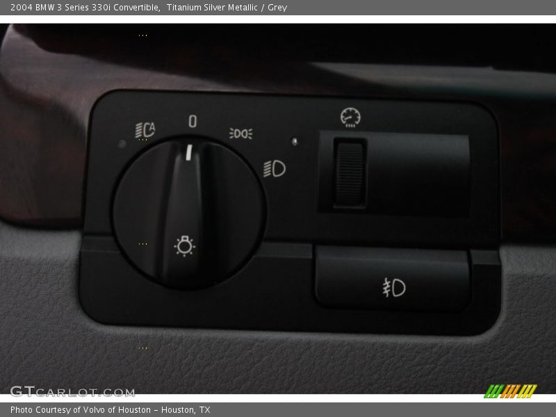 Titanium Silver Metallic / Grey 2004 BMW 3 Series 330i Convertible