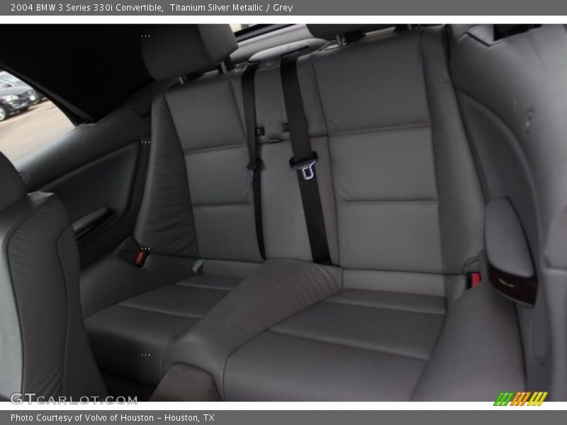 Titanium Silver Metallic / Grey 2004 BMW 3 Series 330i Convertible