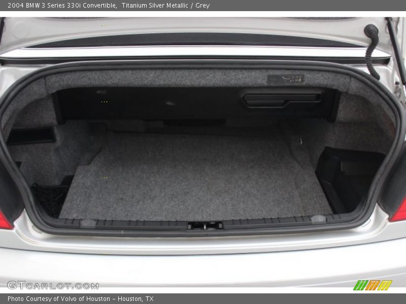 Titanium Silver Metallic / Grey 2004 BMW 3 Series 330i Convertible