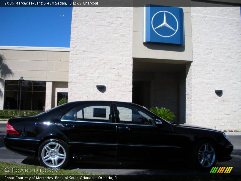 Black / Charcoal 2006 Mercedes-Benz S 430 Sedan