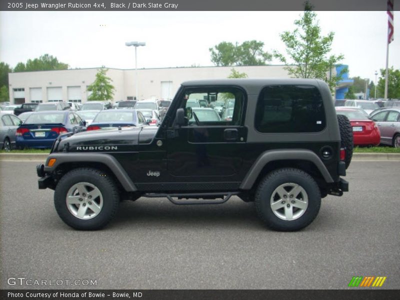 Black / Dark Slate Gray 2005 Jeep Wrangler Rubicon 4x4