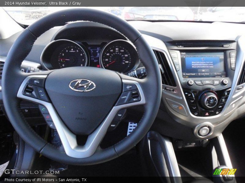 Dashboard of 2014 Veloster 