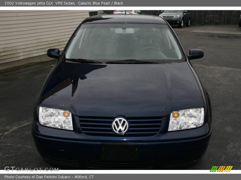 Galactic Blue Pearl / Black 2002 Volkswagen Jetta GLX  VR6 Sedan