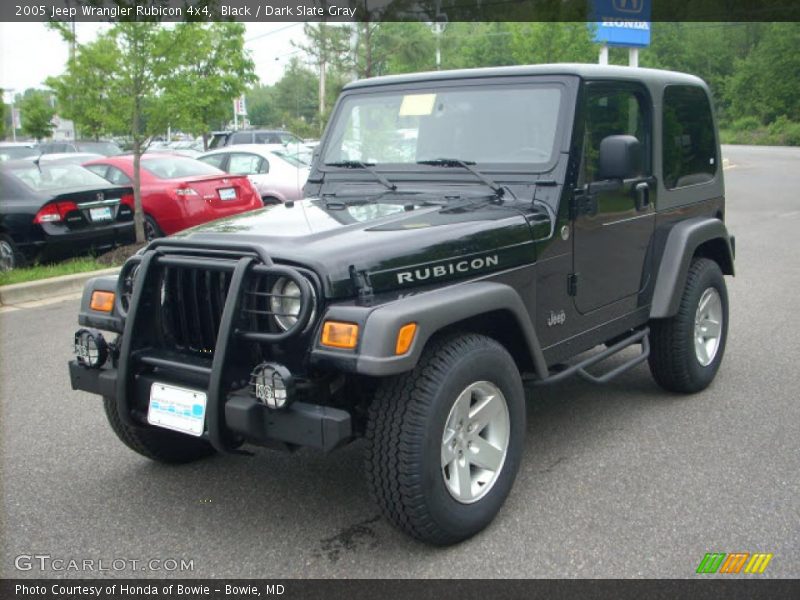 Black / Dark Slate Gray 2005 Jeep Wrangler Rubicon 4x4