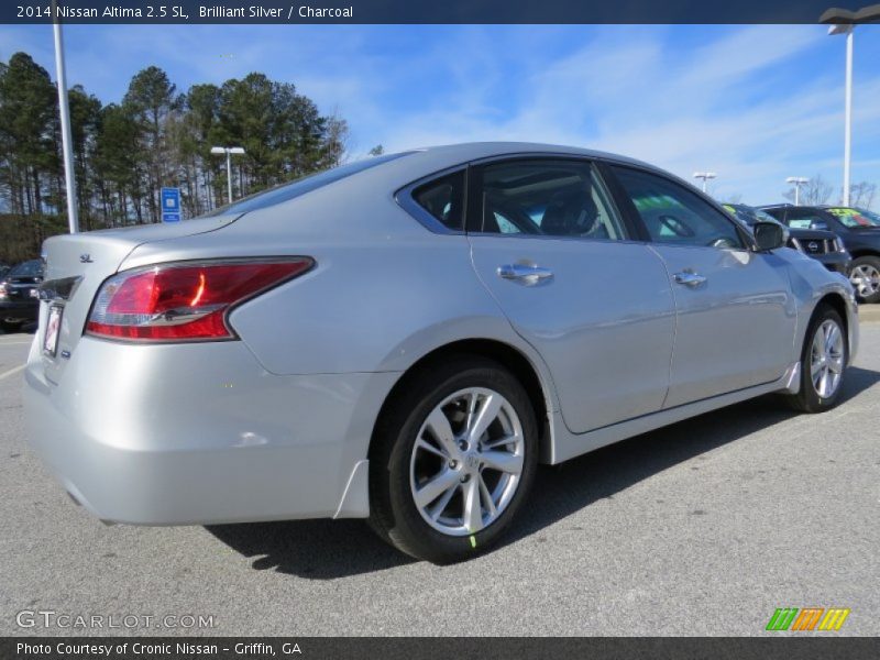 Brilliant Silver / Charcoal 2014 Nissan Altima 2.5 SL
