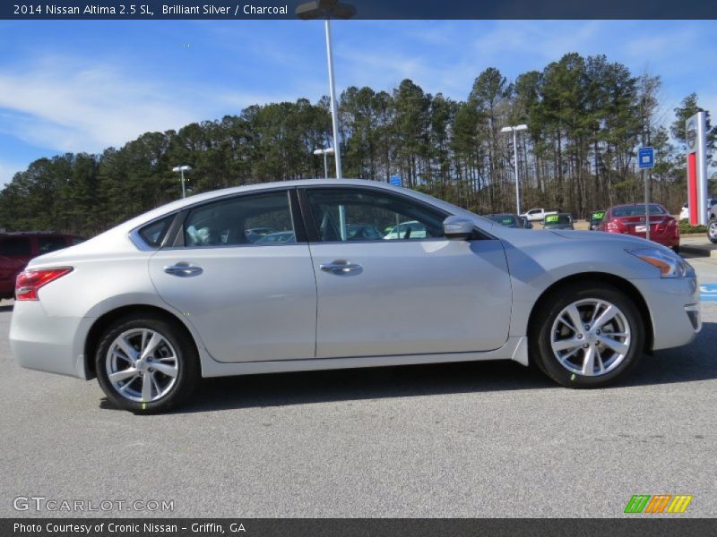Brilliant Silver / Charcoal 2014 Nissan Altima 2.5 SL