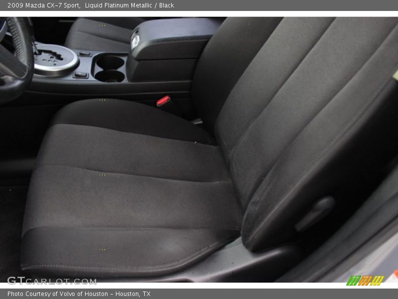 Liquid Platinum Metallic / Black 2009 Mazda CX-7 Sport