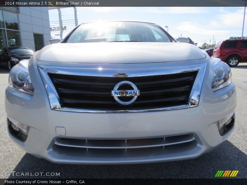 Brilliant Silver / Charcoal 2014 Nissan Altima 2.5 SL