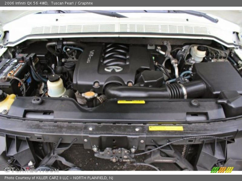 Tuscan Pearl / Graphite 2006 Infiniti QX 56 4WD