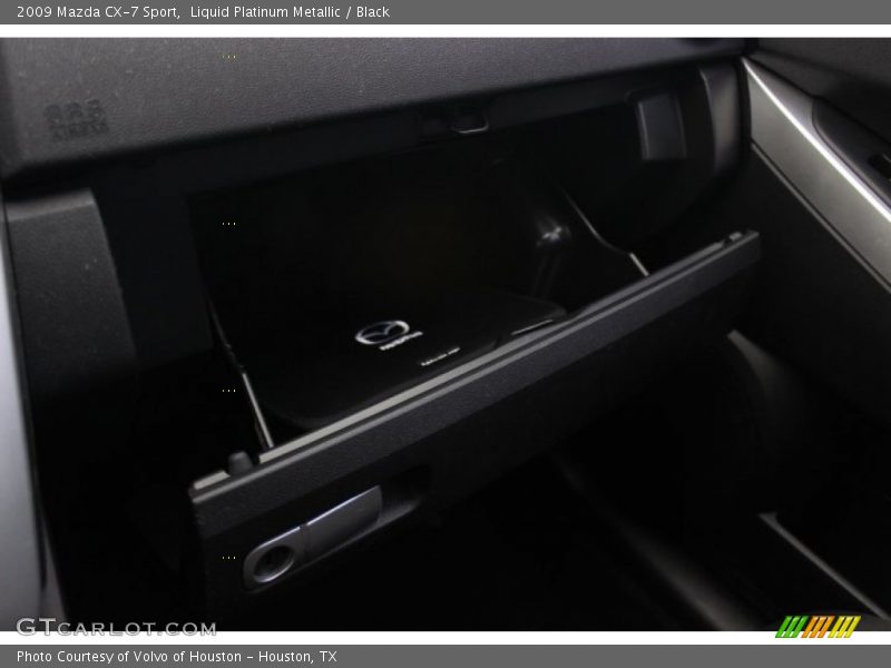 Liquid Platinum Metallic / Black 2009 Mazda CX-7 Sport