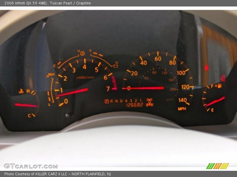 Tuscan Pearl / Graphite 2006 Infiniti QX 56 4WD
