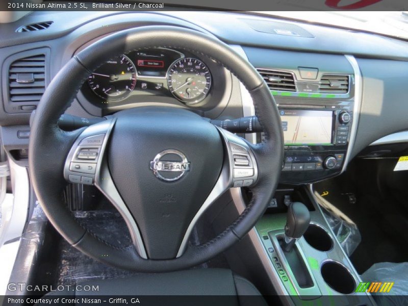 Brilliant Silver / Charcoal 2014 Nissan Altima 2.5 SL