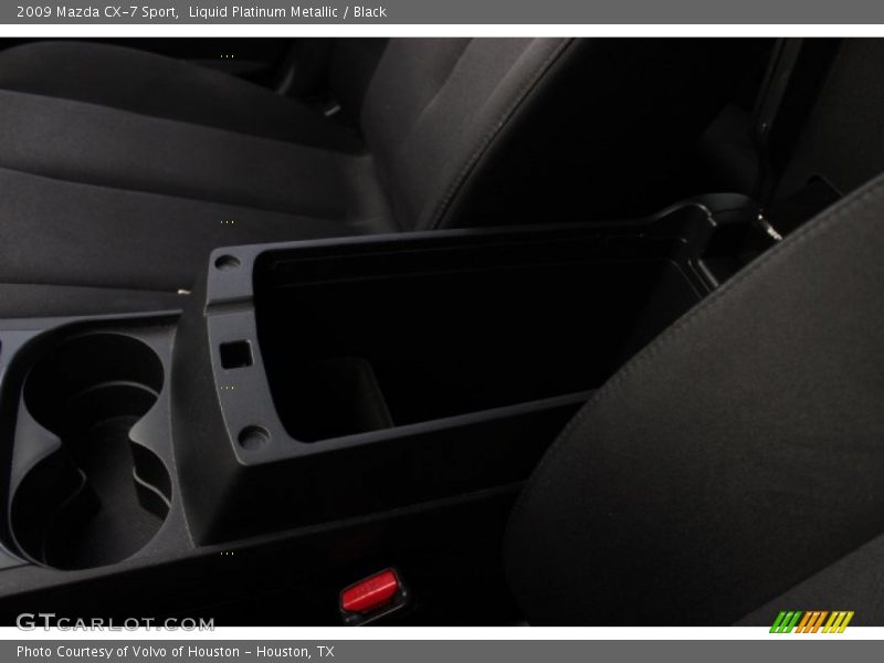 Liquid Platinum Metallic / Black 2009 Mazda CX-7 Sport