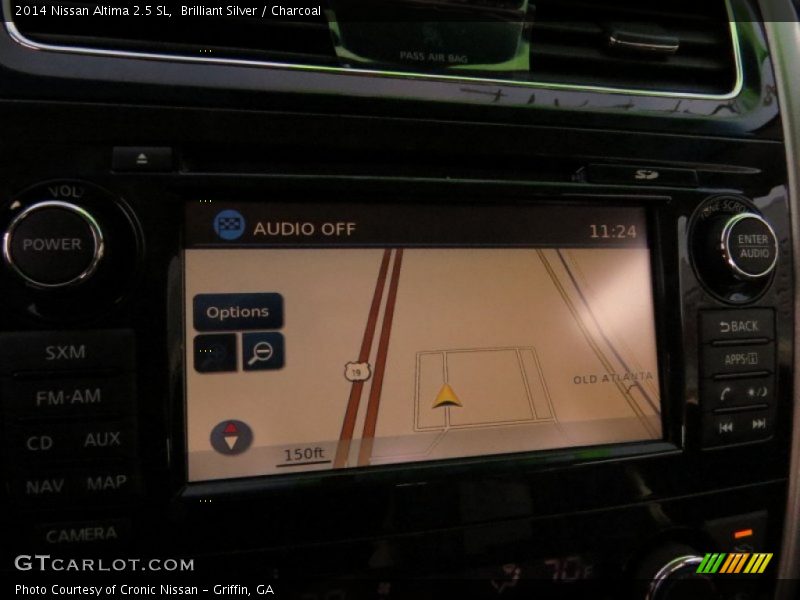 Brilliant Silver / Charcoal 2014 Nissan Altima 2.5 SL