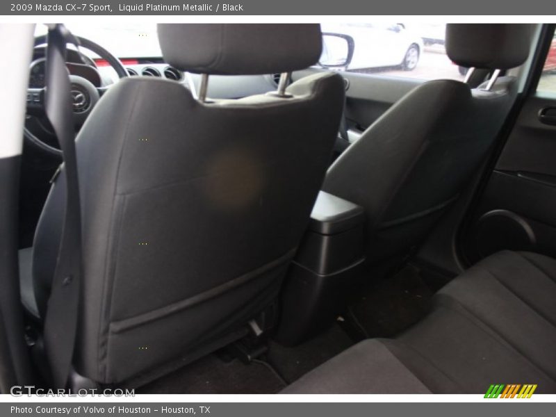 Liquid Platinum Metallic / Black 2009 Mazda CX-7 Sport