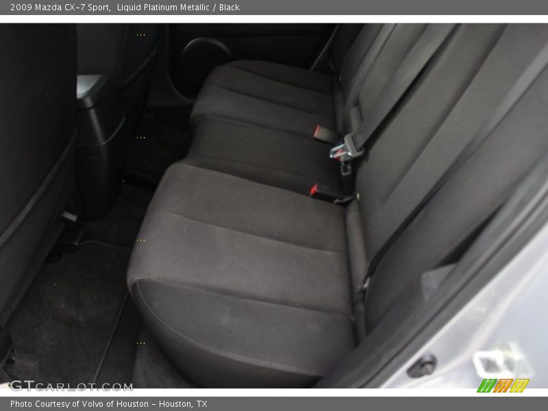 Liquid Platinum Metallic / Black 2009 Mazda CX-7 Sport