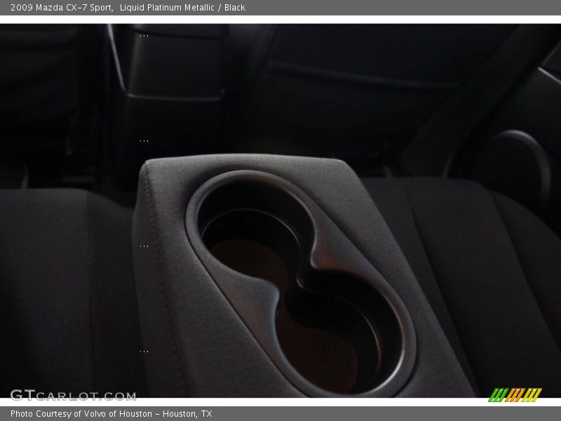 Liquid Platinum Metallic / Black 2009 Mazda CX-7 Sport
