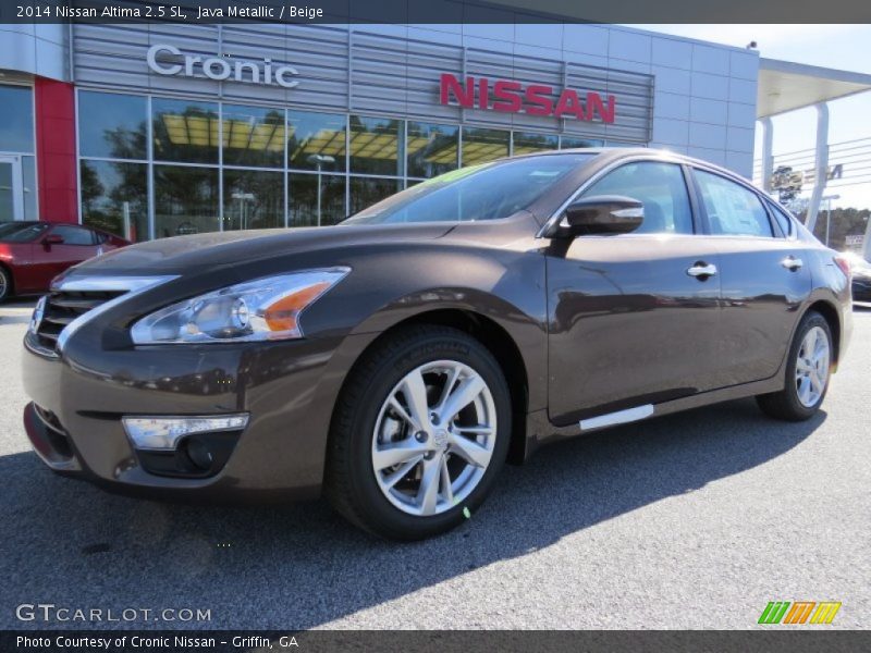 Java Metallic / Beige 2014 Nissan Altima 2.5 SL