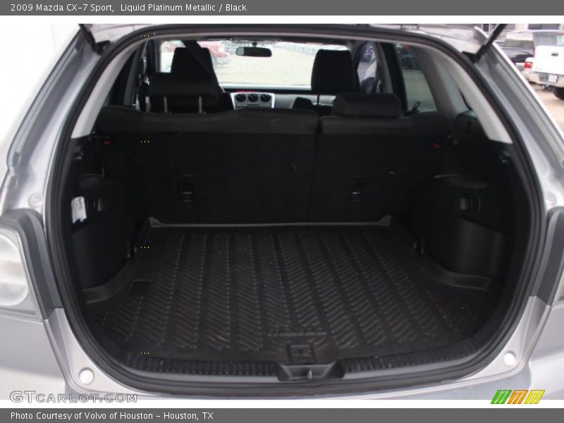 Liquid Platinum Metallic / Black 2009 Mazda CX-7 Sport